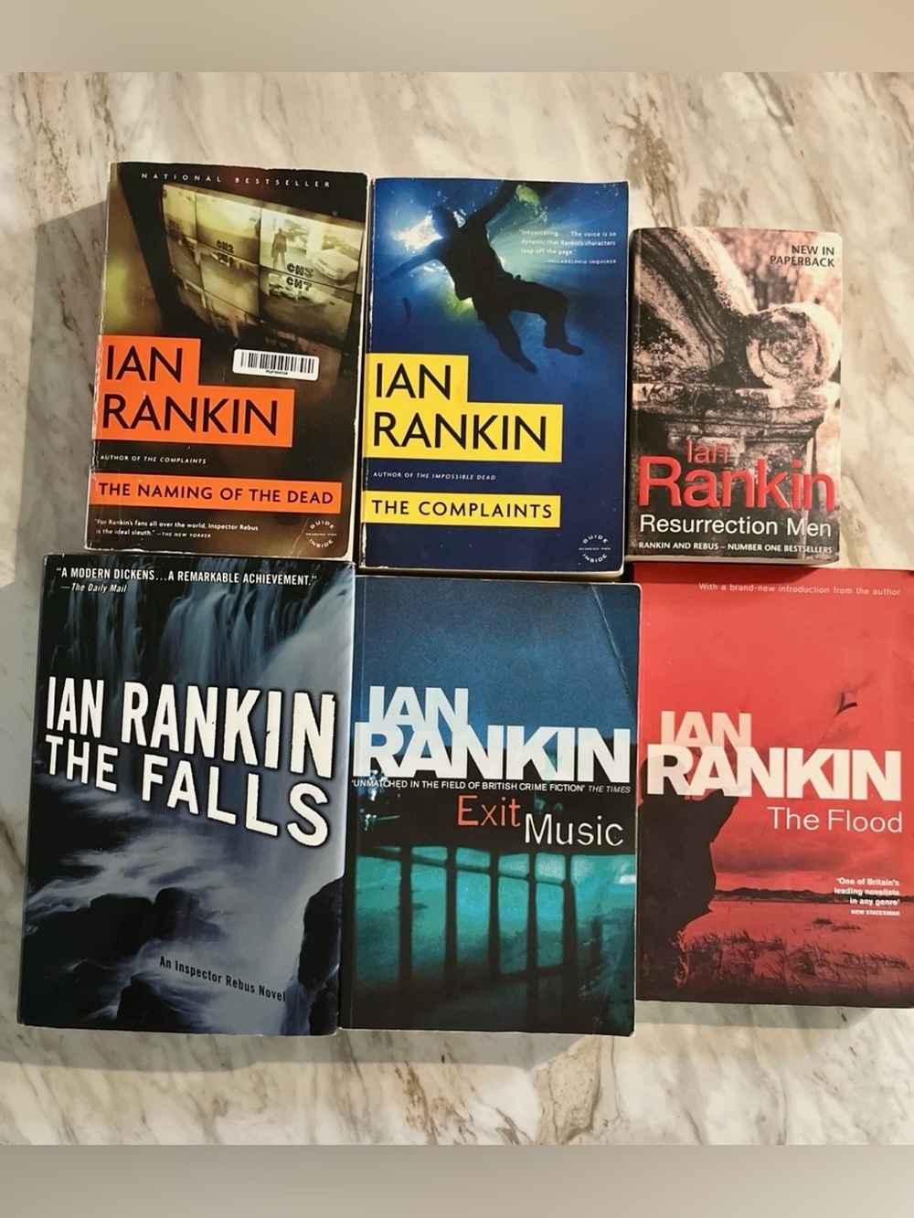 Ian Rankin Lot Of 6